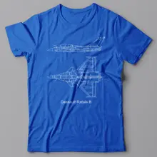 T-Shirt de qualité supérieure, marque de chasseur à Jet amusant, cadeau de l'armée de l'air, Rafale, à la mode, 2019
