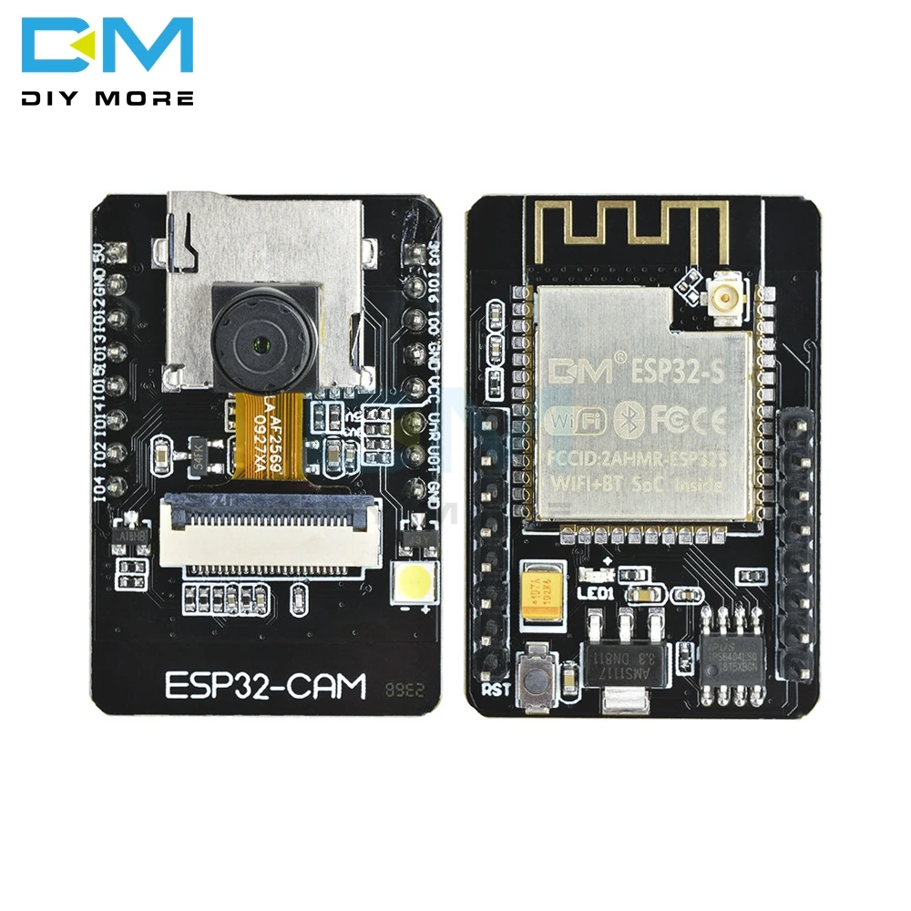 OV2640 ESP32-CAM Bluetooth Module Camera Development Board ESP32 OV7670+2.4G Wireless SMA Antenna NRF24L01 2dB Gain+PA CC2500