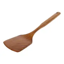 

Solid wood cooking shovel 1Pc healthy kitchen tools wooden Turner shovel cooking utensils long handle Turner cooking supplies