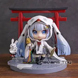 Nendoroid Снег Мику кран жрица версия редко 2018 Хацунэ Мику ПВХ фигурку Коллекционная модель игрушки