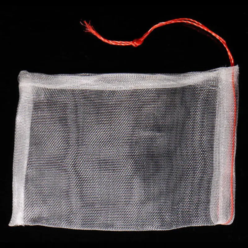 50Pcs Garden Plants Vegetable Fruit Protection Bag Anti Bird Drawstring Netting Mesh Bag for Agriculture Pest Control Tools