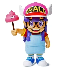 Anime Cartoon Dr.Slump Arale with Faeces PVC Action Figure Model Toy 20cm