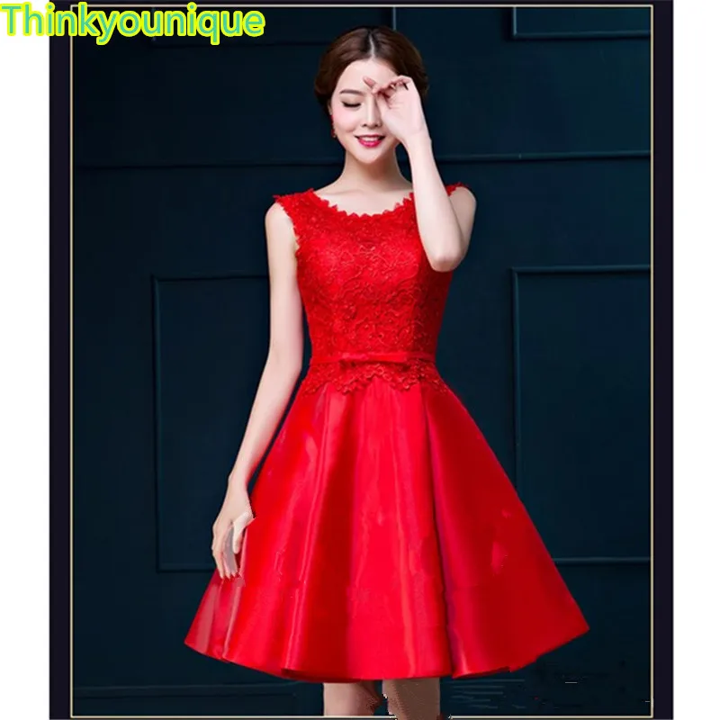 Красный Зеленый Розовый Шампань o-образным вырезом платья для выпускного коктейльные платья robe de soiree TK626