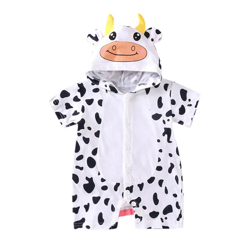 The new fashion cute design Newborn Baby Boy Girls Cartoon Infant Rompers Jumpsuit Outfits Clothes  (6)