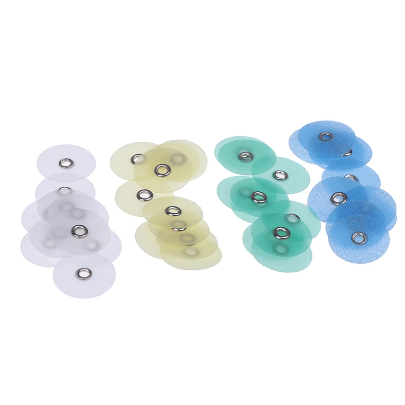

10/40 Pcs Dental Polishing Discs Materials Dental Finishing And Polishing Discs Gross Reduction Contouring Mandrel Stripes Set