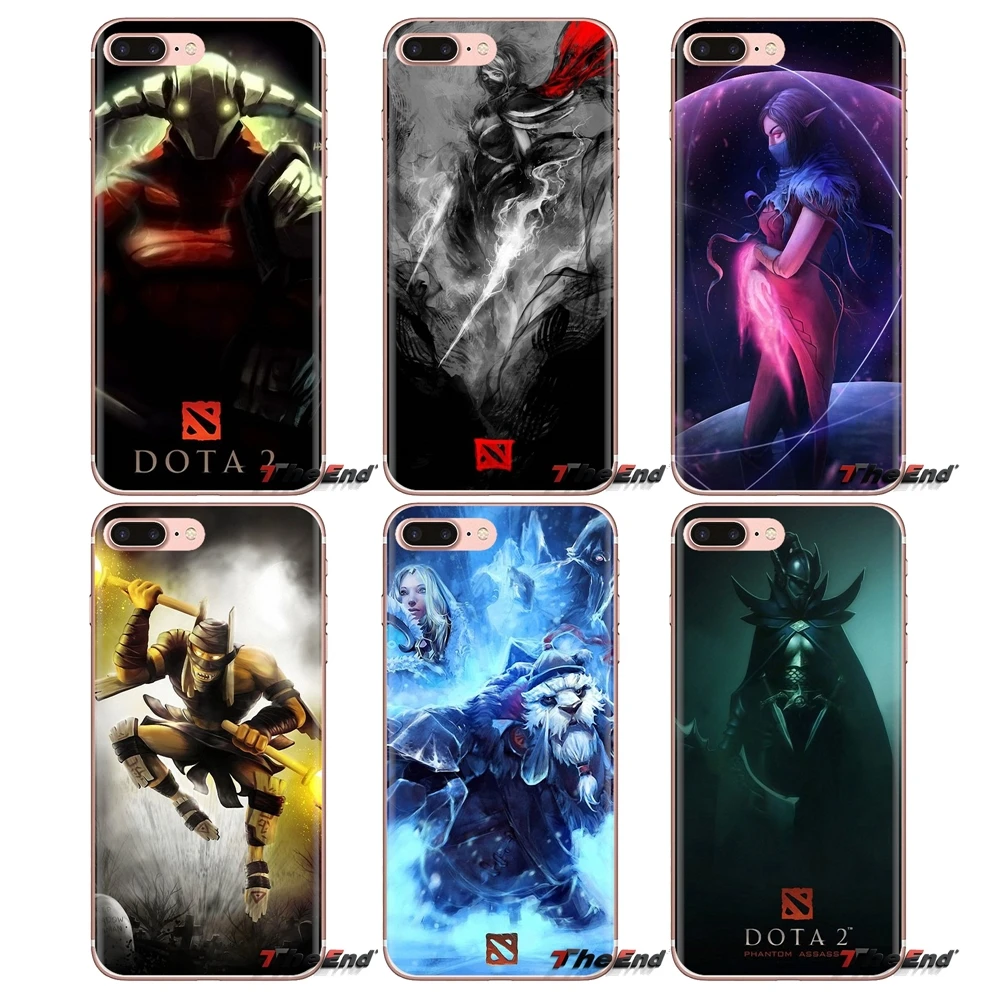 Для Samsung Galaxy A3 A5 A7 A9 A8 Star A6 Plus 2018 2015 2016 2017 мягкие прозрачные чехлы axe pudge SK SG Wraith NS Dota 2 |