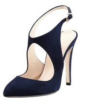 2015 Marineblau Frauen Schuhe Billig Sommer Stil Sandalen Plus Größe Schnalle Günstige Modest Frauen Schuhe Fersenriemen Für Party Kleid