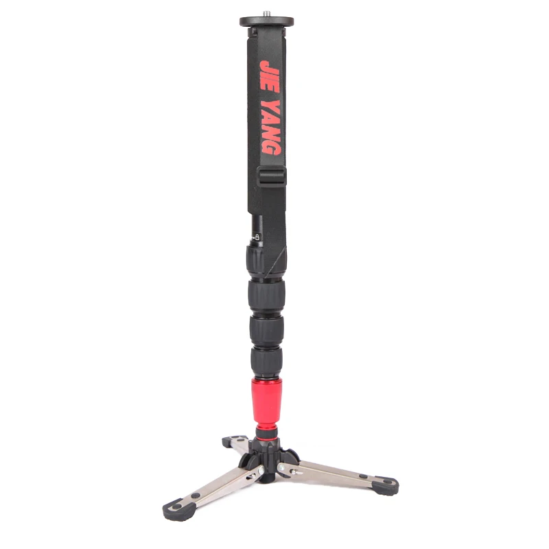  JIEYANG JY0506 JY0506B Aluminum Professional Video Monopod Tripod For Video Camera DSLR Camcorder &