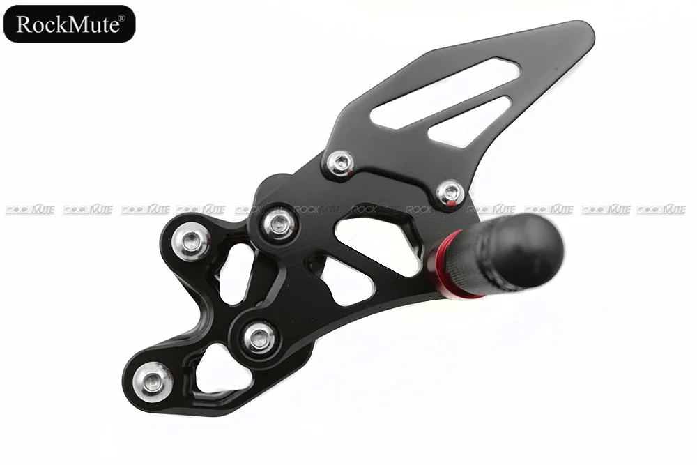 Для SUZUKI gsx-r 600 750 2006 2007 2008 2009 2010 Мотоцикл CNC алюминиевый регулируемый задний Набор ножная педаль подножка