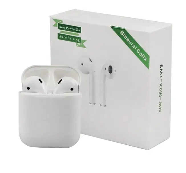 

NW M9X TWS Bluetooth Headphones Wireless Stereo Earphone Touch Control Auto Pairing Earbuds with Charging Box Pk I10 i12