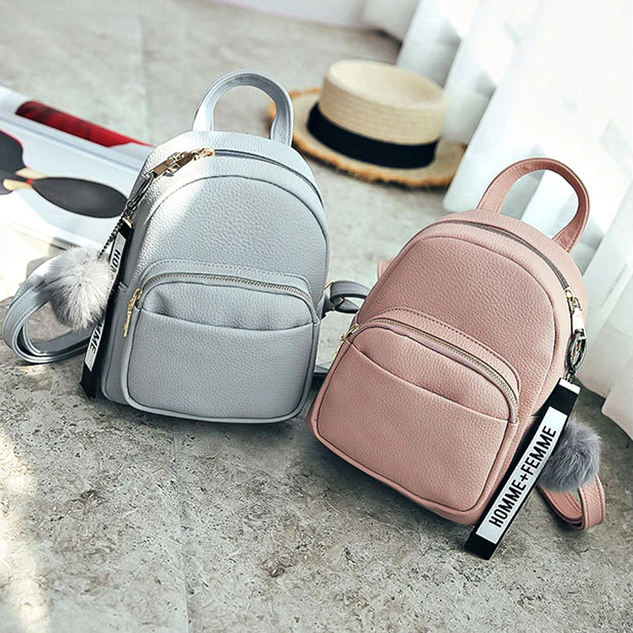Мини Кожа для женщин рюкзак женский школьная сумка 2019 небольшой Back Pack рюкзаки