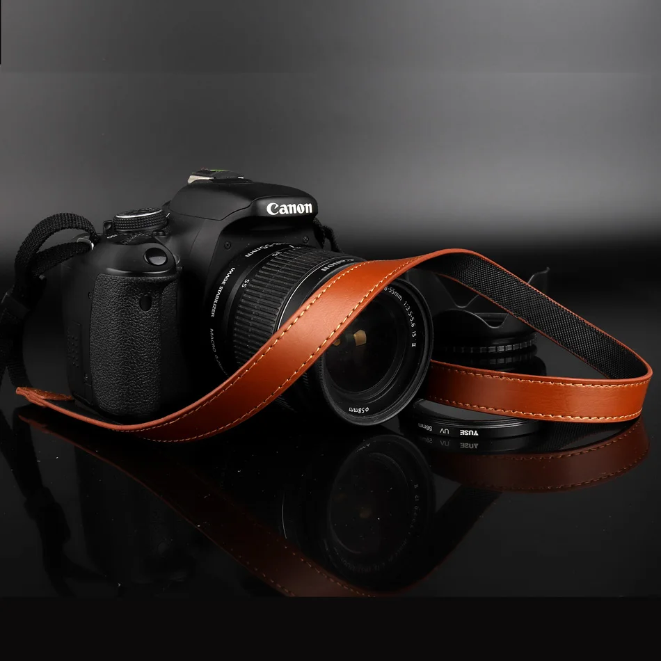 Наплечный ремень из ПУ кожи для камеры Nikon Z6 B700 B500 P900 P610S P610 P600 P530 P520 P510 P500 P100 L840 L830