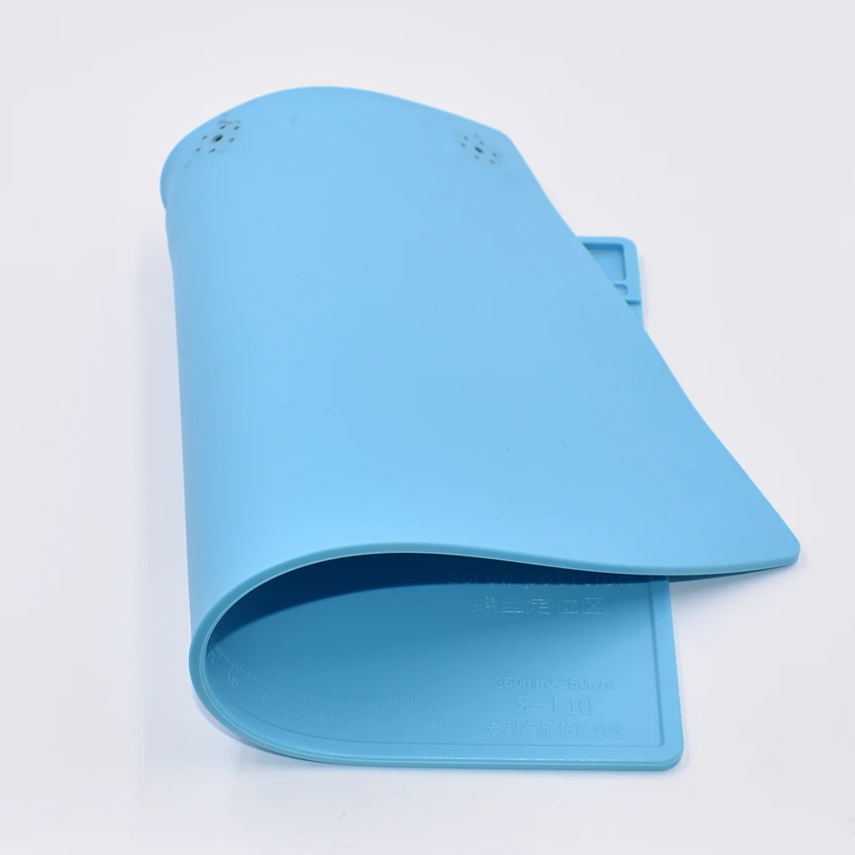 Insulated Silicone Rework Mat - 34cm x 23cm x 4mm Work Surface