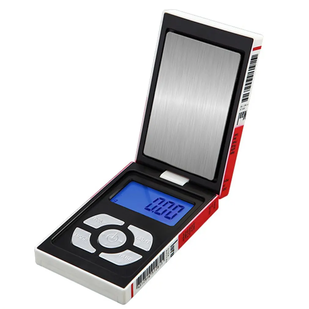 

Digital Pocket Scale 0.01g 500g Precision Portable Jewelry Scale Mini Electronic Gram Weight Scales Stainless Steel Scales