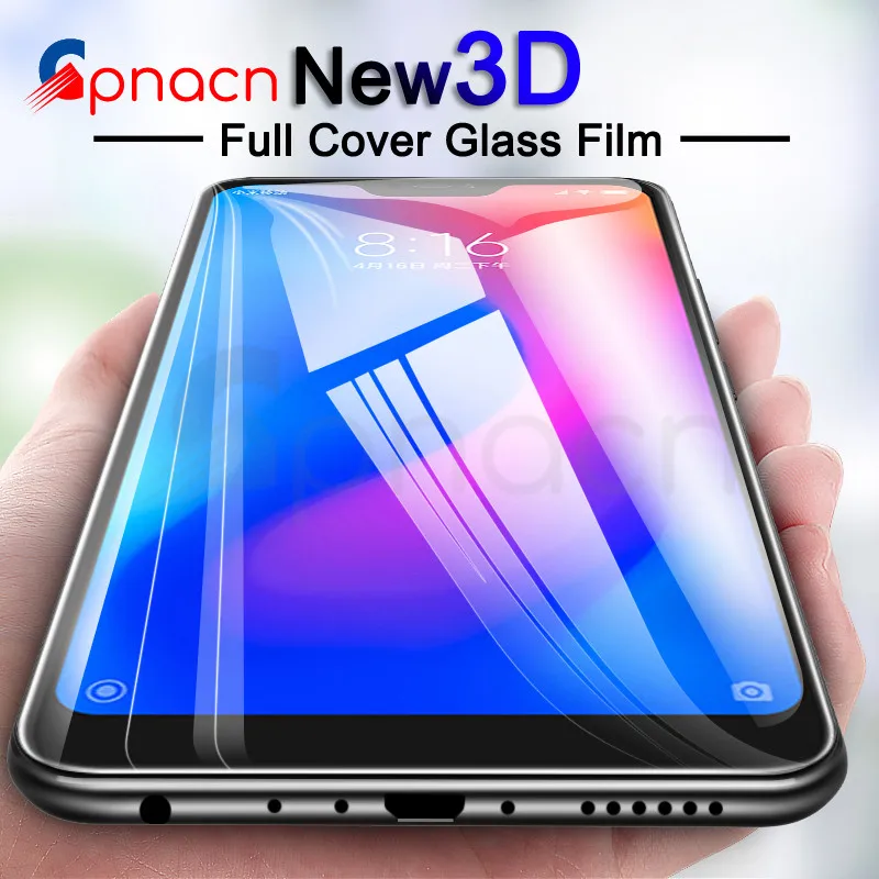 

3D Full Cover Tempered Glass on the For Xiaomi Redmi 6 Pro 5 Plus 6A 5A S2 4X 4A Note 6 Pro 7 Screen Protector Protective Glass