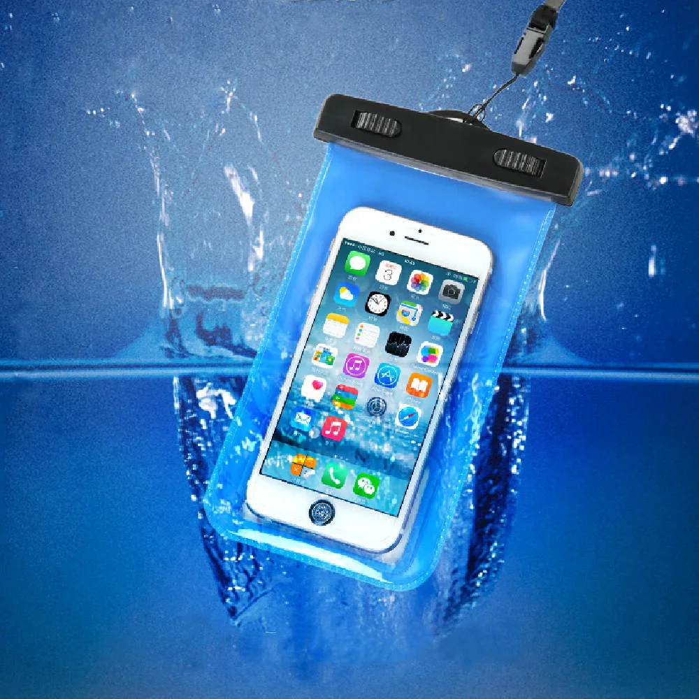 Герметичный Универсальный водостойкая подводная сумка чехол для телефона для iPhone 5, 6, 7, 8, X samsung Xiaomi 5S 6 huawei для iPhone 6 6s 7 8 чехол