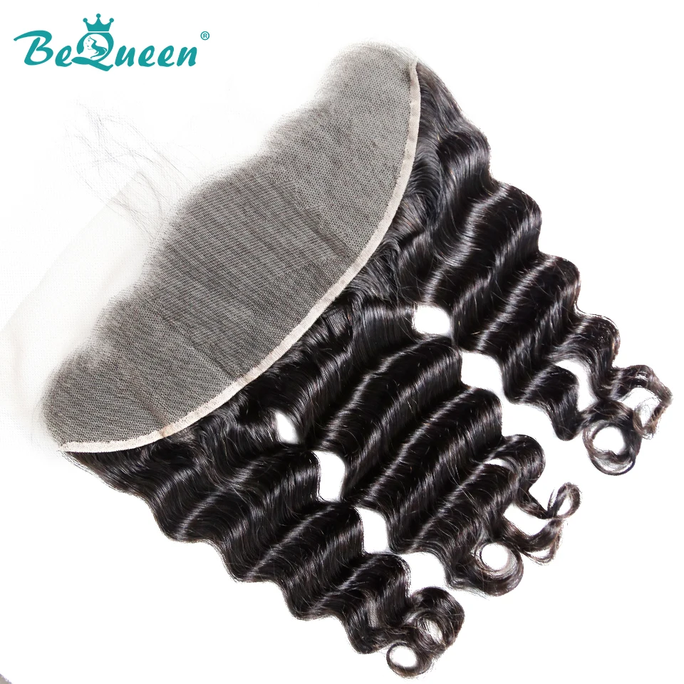 Bequeen бразильские прозрачные кружевные натуральные волнистые кружевные фронтальные с детскими волосами отбеленные узлы человеческие волосы с бесплатной доставкой