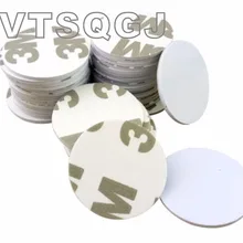 1000 шт хорошего качества ПВХ монеты круглая бирка Смарт RFID ID карты