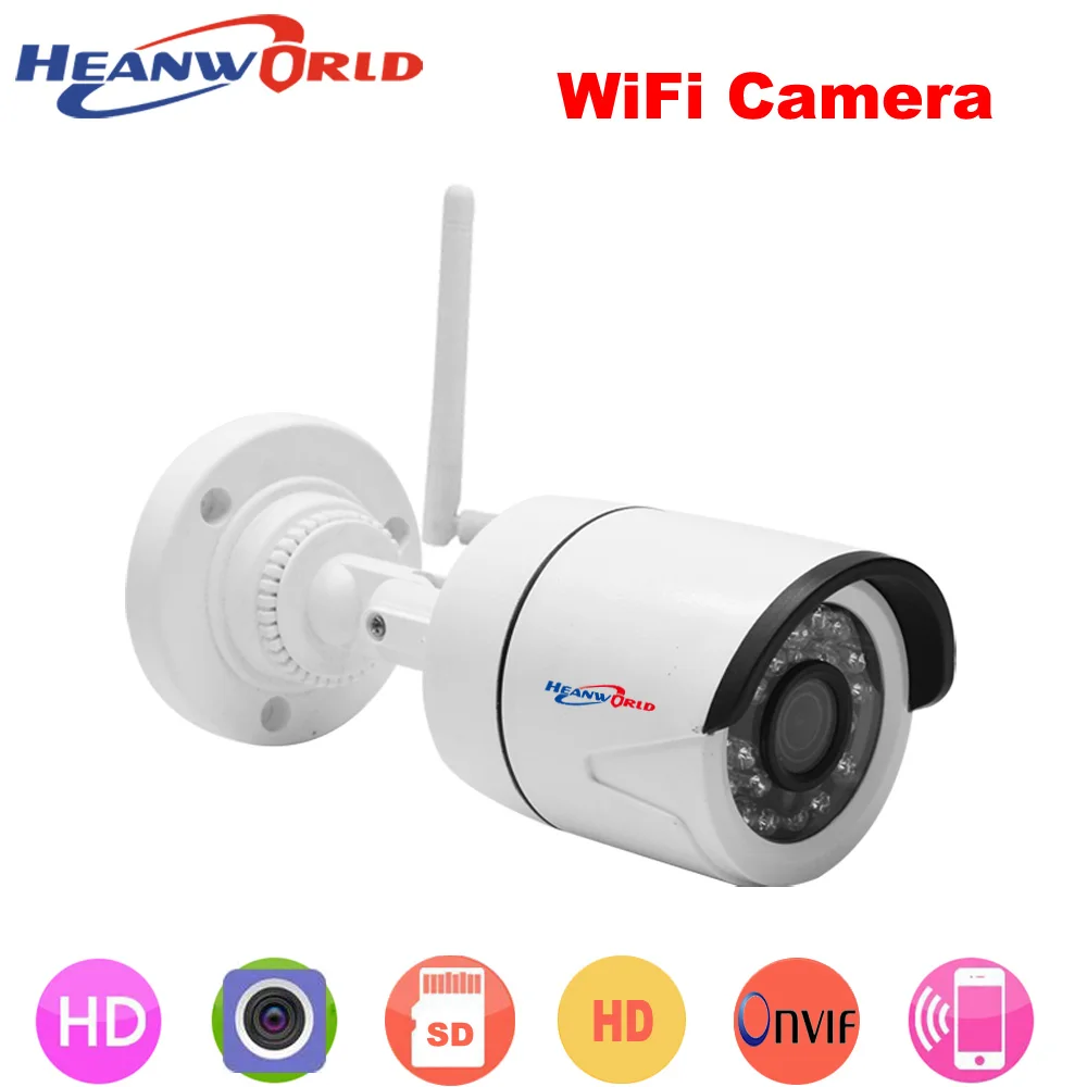 1.0MP 720P Wireless WIFI IP Camera Outdoor Network ONVIF ABS plastic CamHi