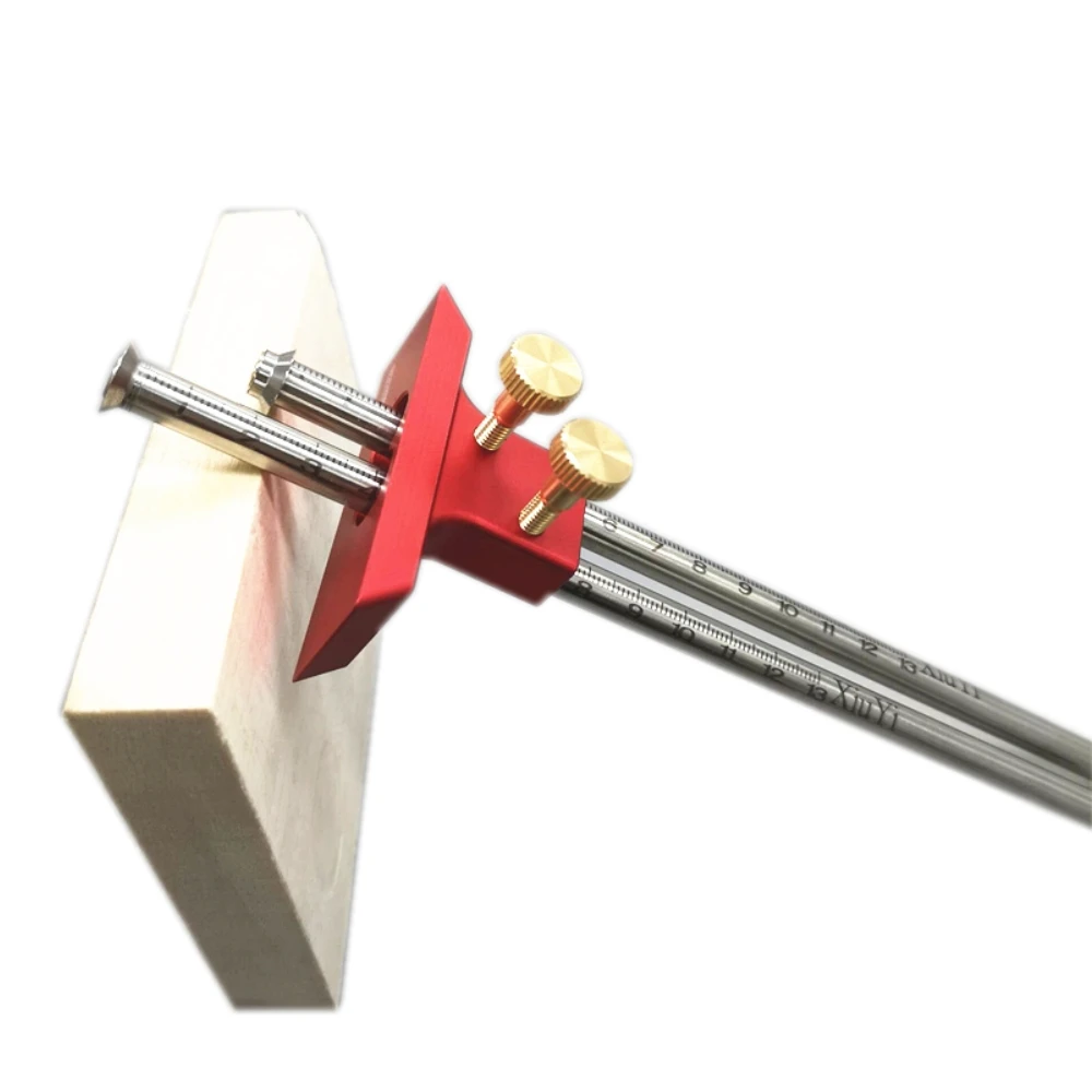 European Double headed Scriber Tool Carpentry Scribe line Tools Crossed