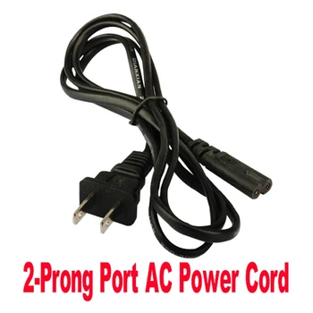 

1.5m/4.9Ft US Plug 2 Prong Port AC Power Cord Cable Wire Adapter for Sony PS2 PS3 Slim for Laptop Notebook PC VCR