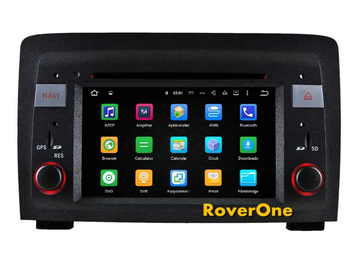 Для Fiat Idea Lancia Musa Android 7.1 Авто Радио dvd-стерео Радио GPS навигации навигатор запасных Запчасти Интимные аксессуары