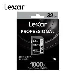 2019 Lexar 32 GB 16 GB 64 GB высокая скорость SD SDHC карты памяти SDXC в SD карты горячая Распродажа 128 256G для камеры и камера HD