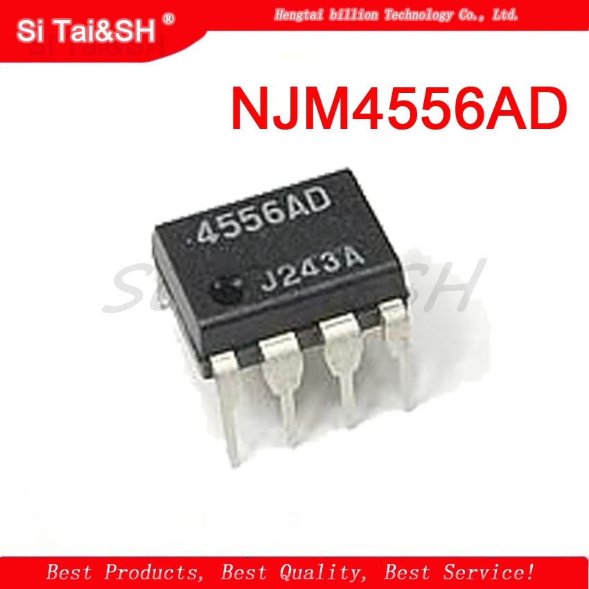 1 шт. NJM4556AD JRC4556AD NJM4556 DIP8|sop8|d&d |