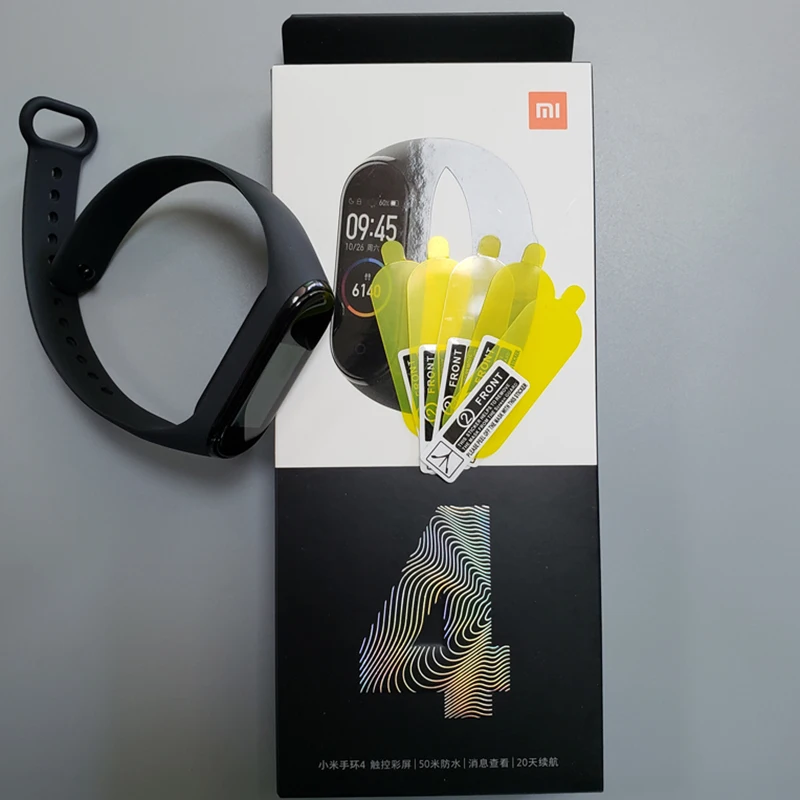 Защитная пленка для экрана Xiaomi mi band 4 из мягкого ТПУ с высоким разрешением для mi band 4, умный браслет на весь экран, защитная крышка