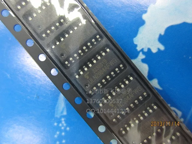 Ади ~ ic 20 ШТ./ЛОТ ULN2004AFWG SOP 16|lot|lot lot |