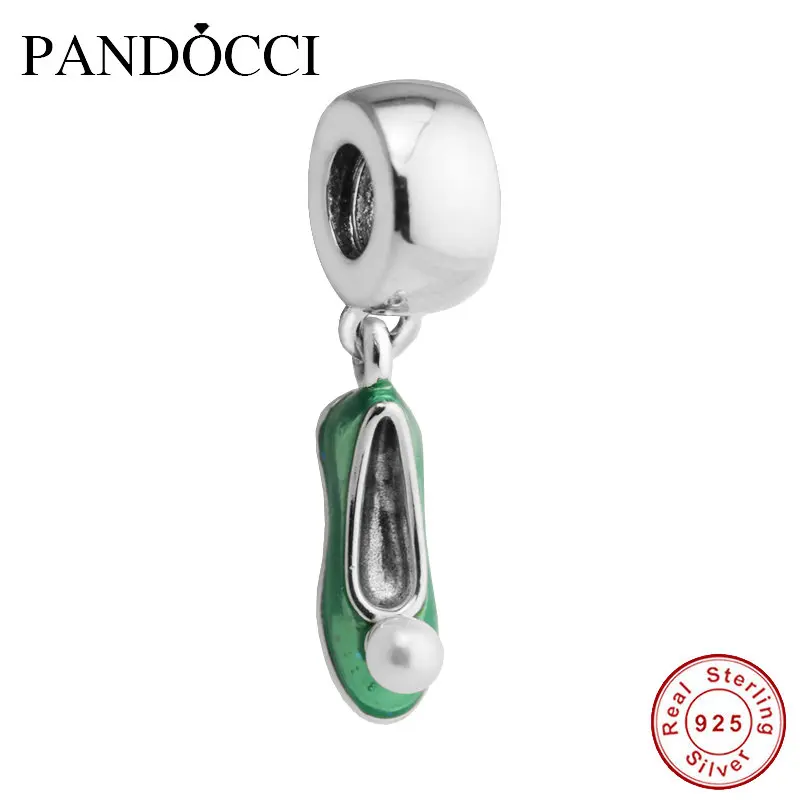 

Fits Original Bracelets 925 Sterling Silver Tinker Bell's Shoe Dangle Charm Bead for Women DIY Jewelry Finding Free Shipping