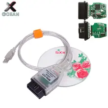 MINI VCI J2534 FOR TOYOTA TIS Techstream V14.10.028 OBD2 Diagnostic Cable MINIVCI FTDI FT232RL Chip MINI-VCI Interface Scanner