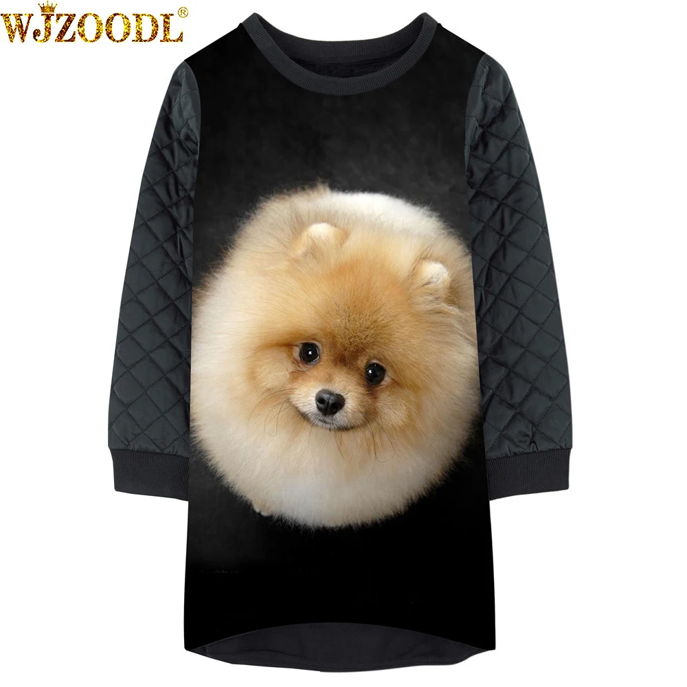 Gadis Musim Dingin Grid Bayi Anak Anak Anak Gadis Anjing Gambar