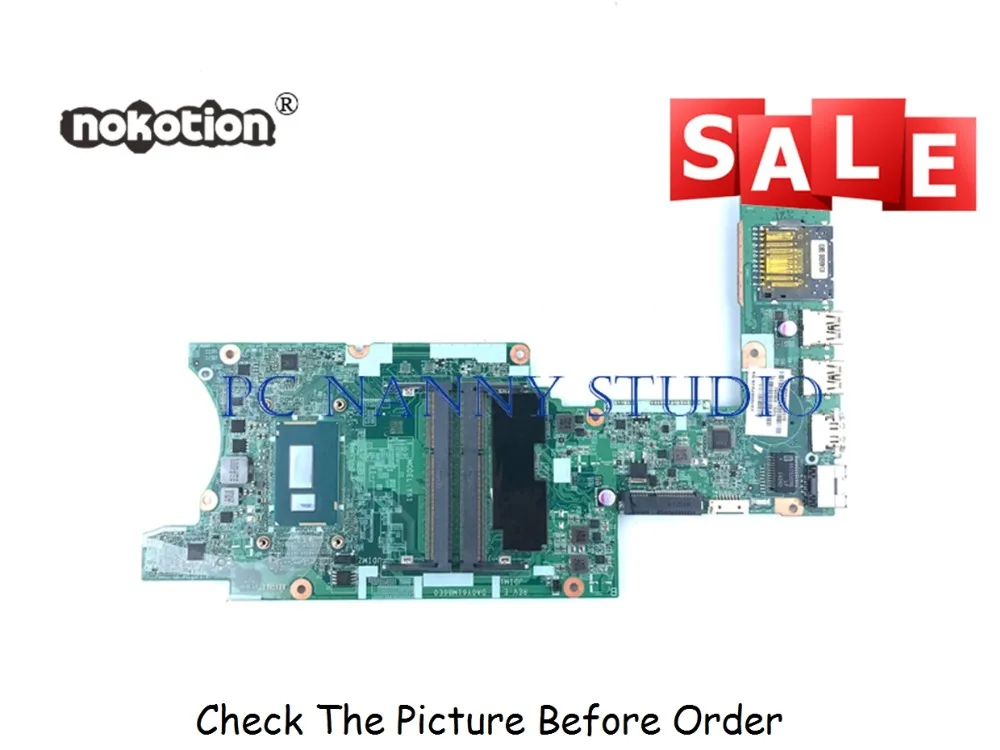 Материнская плата для ноутбука HP Pavilion X360 15 U PCNANNY 780958 501 001 2 0 ГГц DA0Y61MB6E0