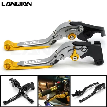 

CNC Motorcycle Adjustable Accessories Extendable Brake Clutch Levers For Suzuki DL1000 2002-2016 dl1000 V-STROM 2002-2016