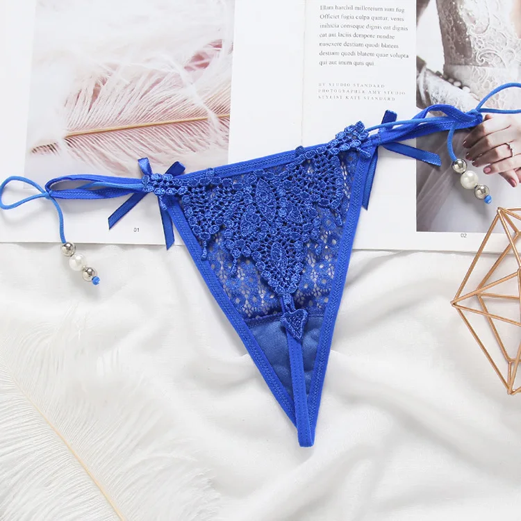 Women Sexy G String Lace embroidery String Hollow Out Thong Panties Shorts tangas Lingerie Underwears Underpants New Styles