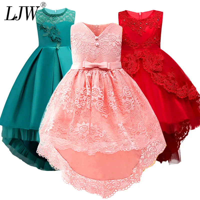 2018 sale real kids girls elegant wedding flower girl little kids party