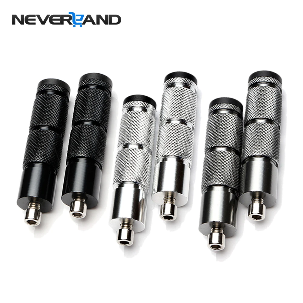 Universal CNC Aluminum Motorcycle Foot Rests Foot Pegs Pedals Rear Set