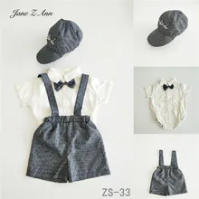 Jane Z Ann/детская одежда для фотосъемки Новинка года, комплекты для студийной съемки для малышей возрастом от 1 года джентльменское платье принцессы для маленьких мальчиков и девочек