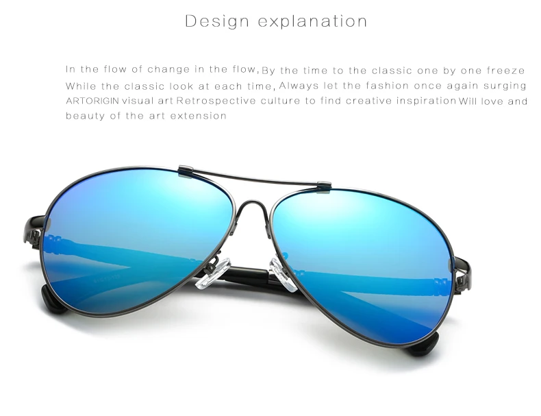 aviator sunglasses men quality brand designer mirro glasses male (8)