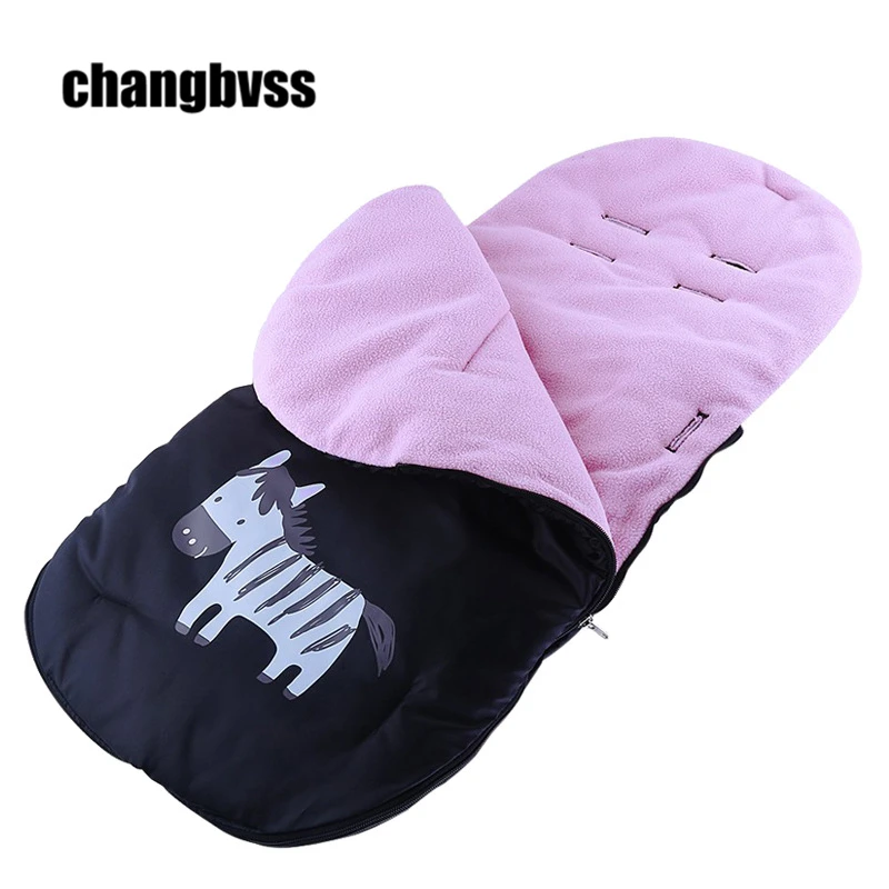 Cute zebra pattern Baby Sleeping Bag Sleepsack For Stroller,Thick