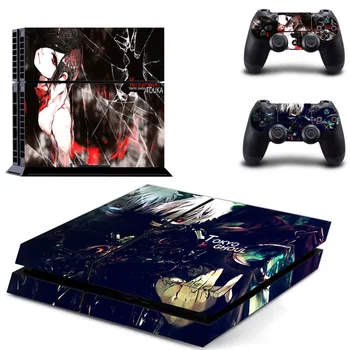 

Anime Tokyo Ghouls PS4 Skin Sticker Decal Vinyl for Sony Playstation 4 Console and 2 Controllers PS4 Skin Sticker