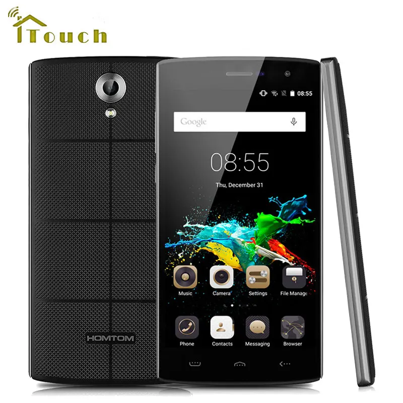 HOMTOM HT7 Android 5.1 MTK6580A Smartphone 1G RAM 8G ROM HD 1280x720 Mobile Phone 5.5 Inch 8.0MP