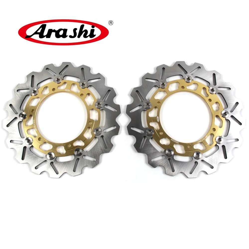 

ARASHI CNC Front Brake Discs For YAMAHA BT BULLDOG 1100 2002-2006 BT1100 2002 2003 2004 2005 2006 Brake Rotors Disks TDM 900