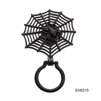 

Senfai Popular Decorations Spider Web Black Magnetic Eyeglass Holder Brooch Key Rings For Halloween Gift