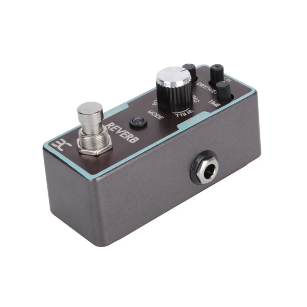 2019 High Quality Guitar Pedal Electric Guitarra Single Digital Reverb Electric Guitar Effect Pedal Mini Single Effect With True