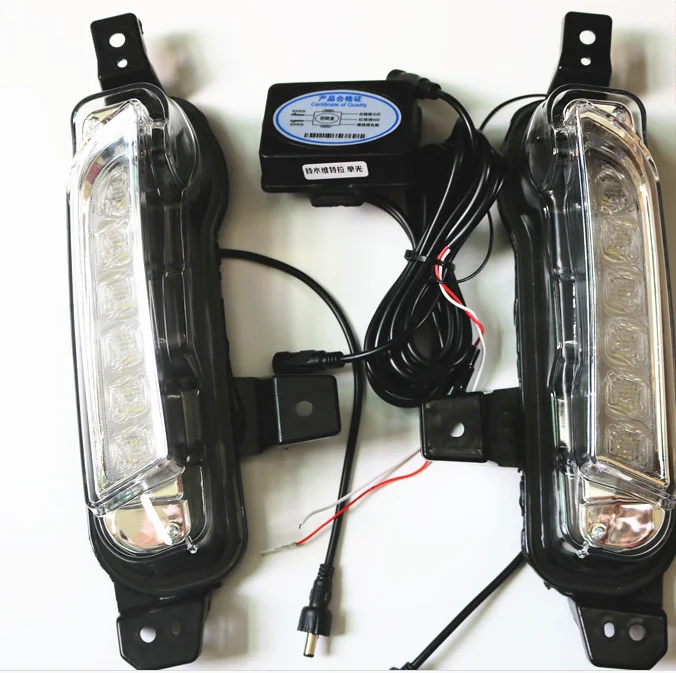 

car styling LED daytime running lights daytime running lights for 2015-2016 Suzuki Vitara Car styling