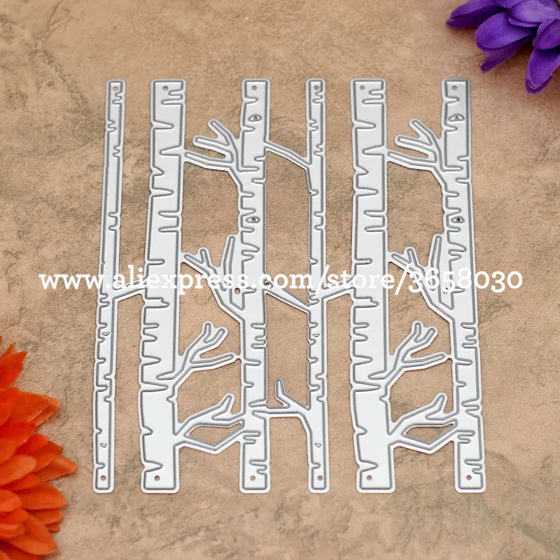 

Birch branches Forest Tree Scrapbook DIY album Card Paper Card Maker Metal Die Cut Stencil Decoration Die Cutting Template