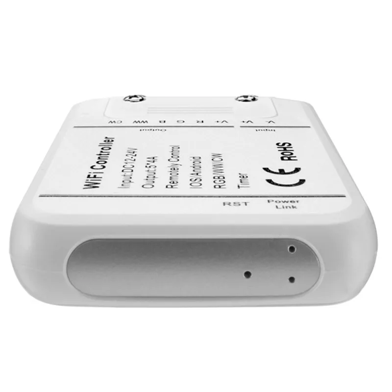 ARILUX AL-LC06 светодиодный Wi-Fi контроллер для смартфонов Romote 5 каналов DC12-24V RGBWW светильник полосы