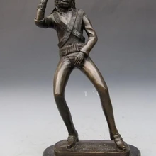 USPS в США S3397 Короля Поп-Музыки Майкла Джексона Performance Бронзовая Статуя